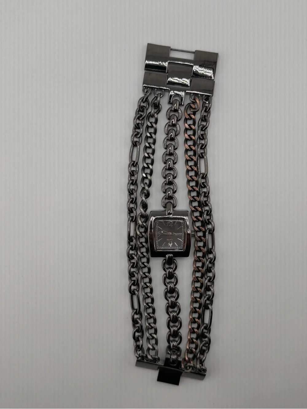 Decree Black Multi-Chain women’s Bracelet Watch NEW 1103
